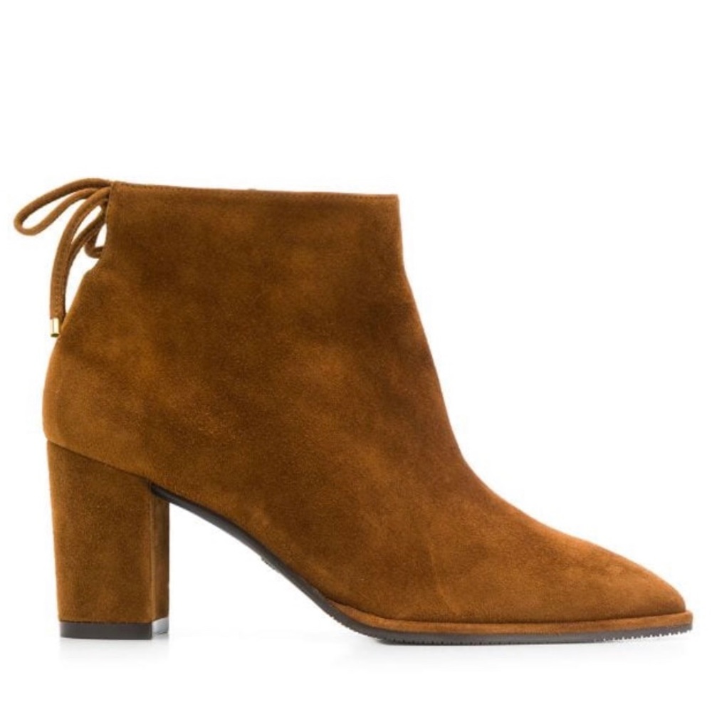 Stuart Weitzman Tan Ankle Boots